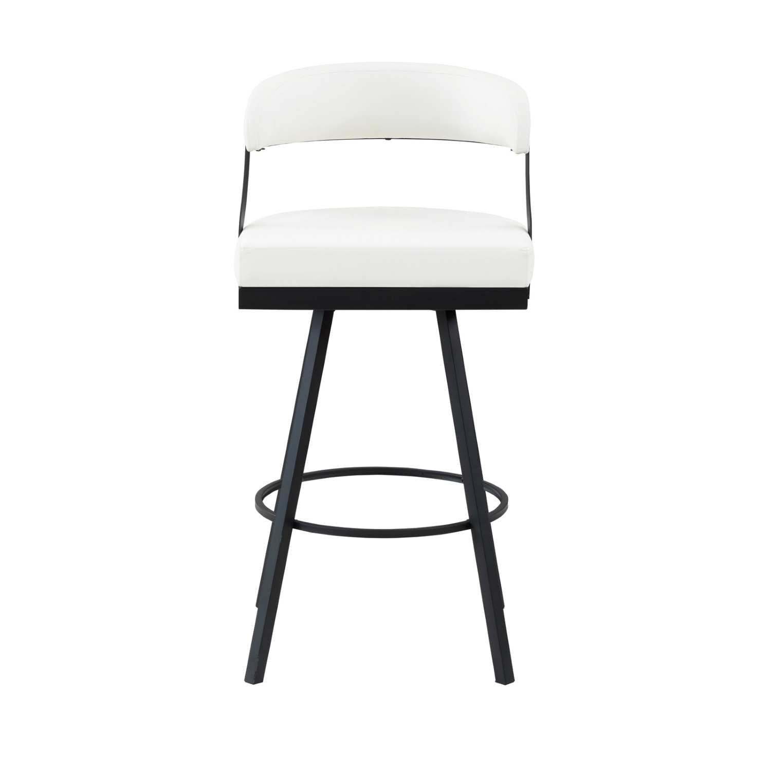 Oxton Swivel Pub Height Chair White Set Of 2 5565M-29WT