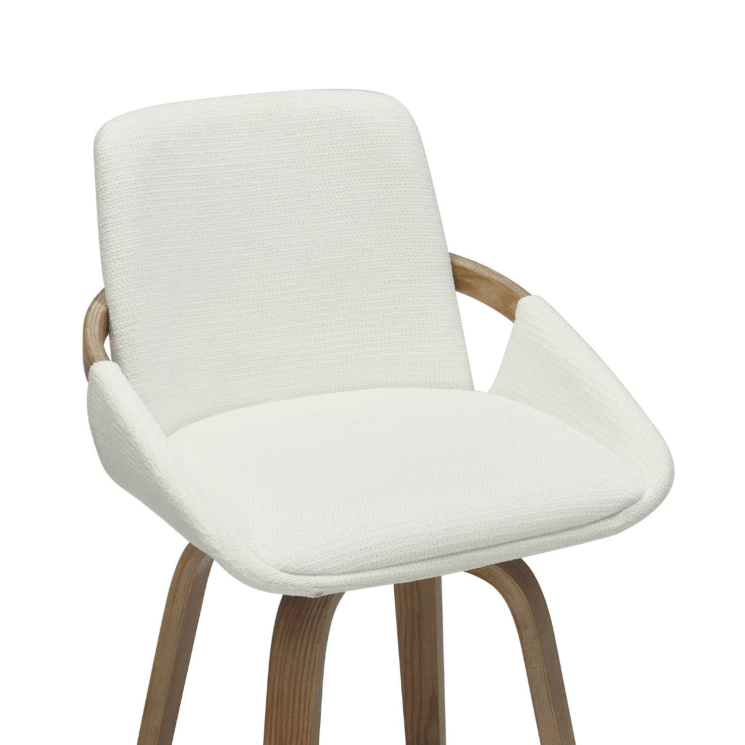 Parker 26" Ivory Swivel Counter Stool 203-944IV