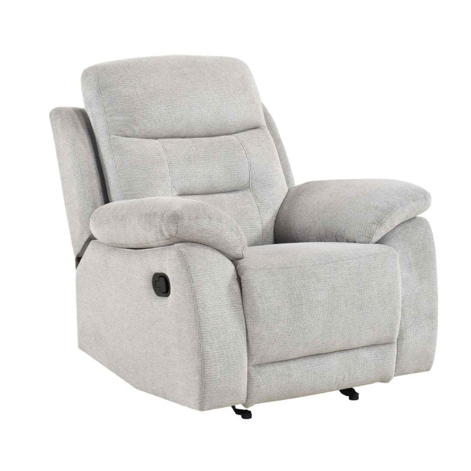 Perris Manual Woven Fabric Recliner Sofa Set Beige 9146BED