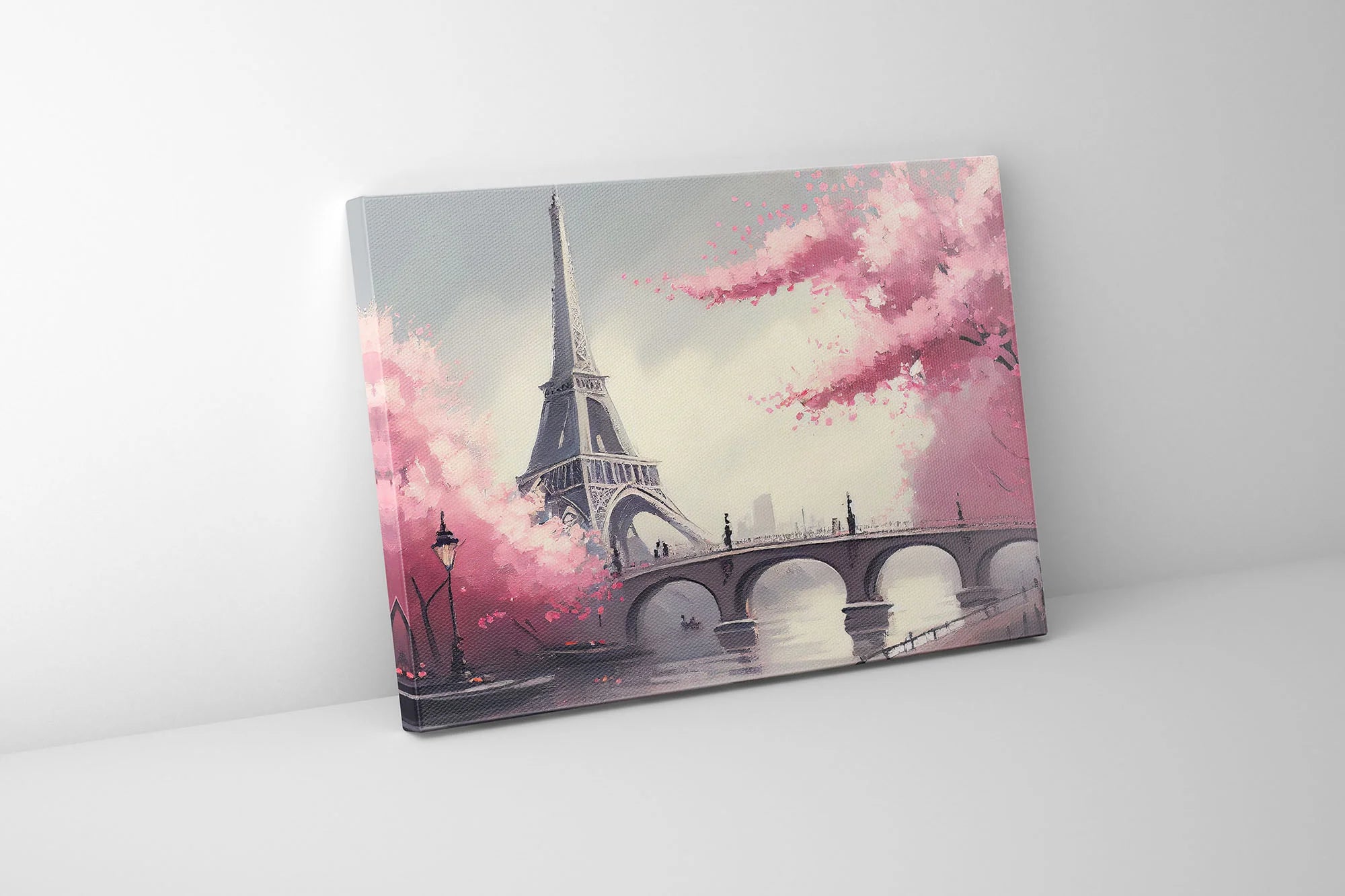 Eiffel Tower Canvas Art 48" x 36"