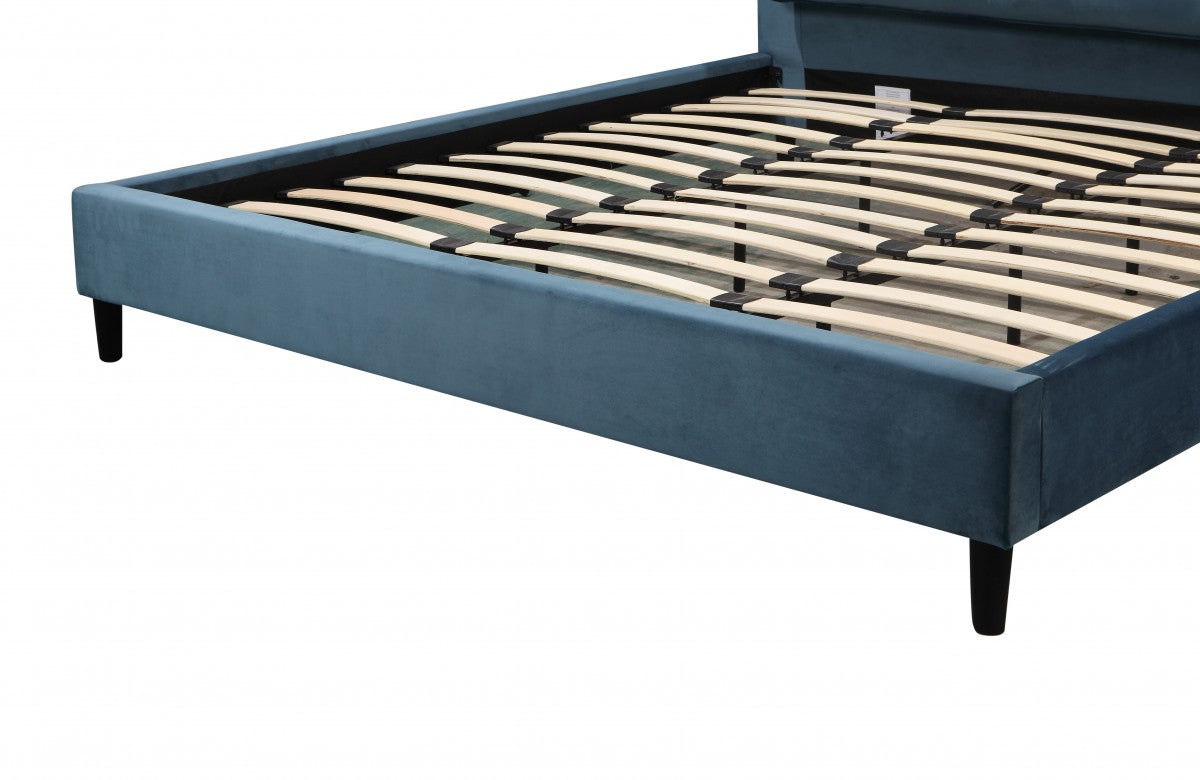 Platform Bed Teal ZX-363 TL