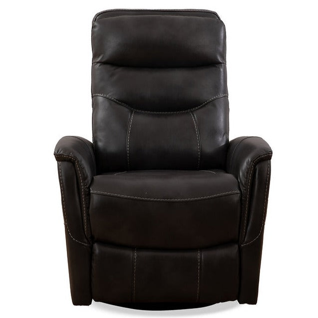 Power Recliner Swivel Chair Grey 6302