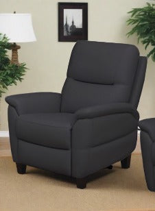 Power Motion Faux Suede High Performance Chair Charcoal 1121