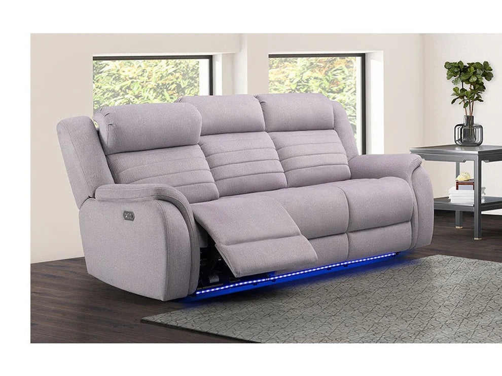 Quinn Power Recliner Sofa Set with Built-in massage and Heating Functions 2808