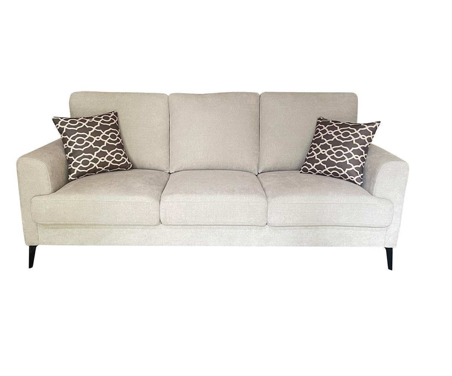 Velvet Beige Sofa