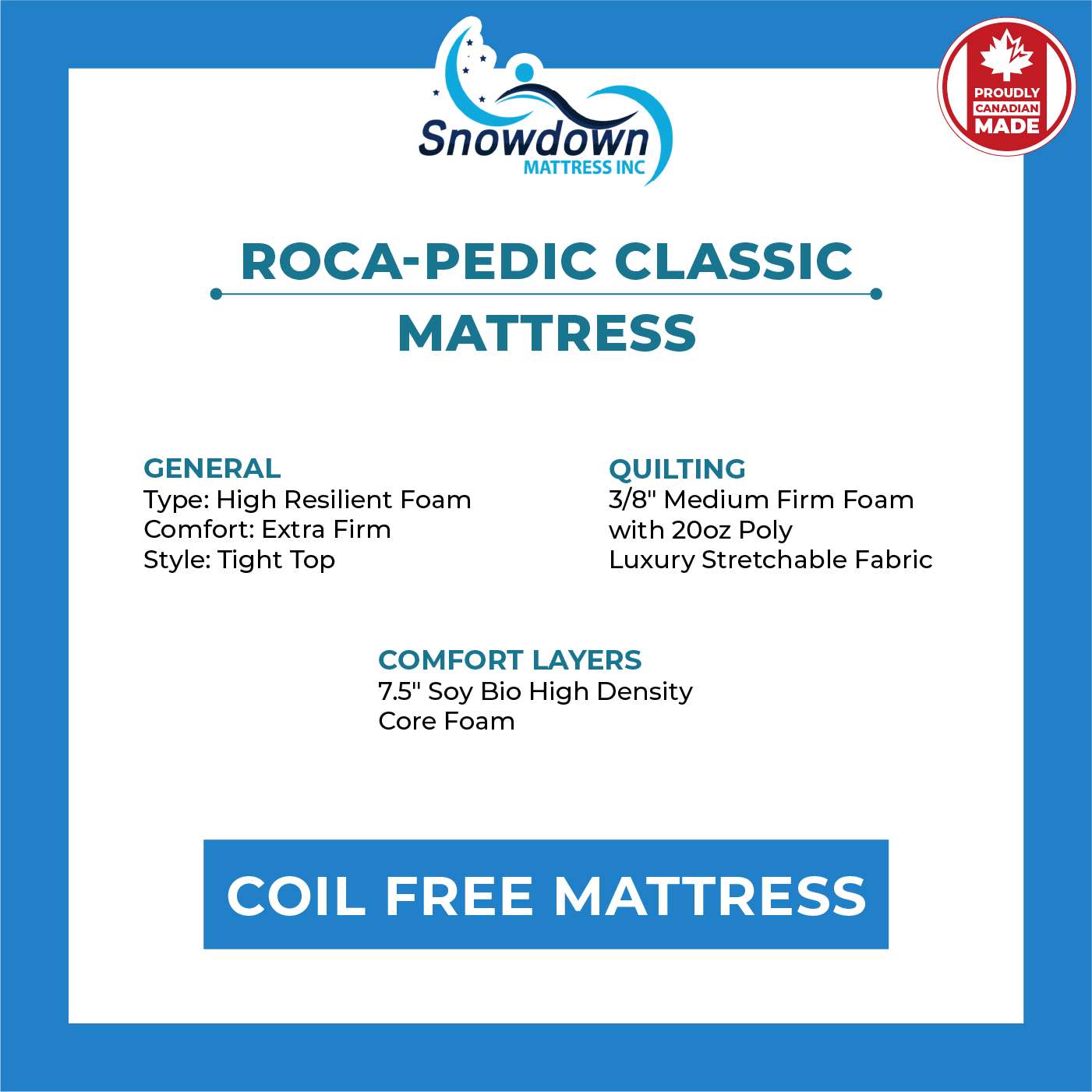 Roca-Pedic Classic Mattress