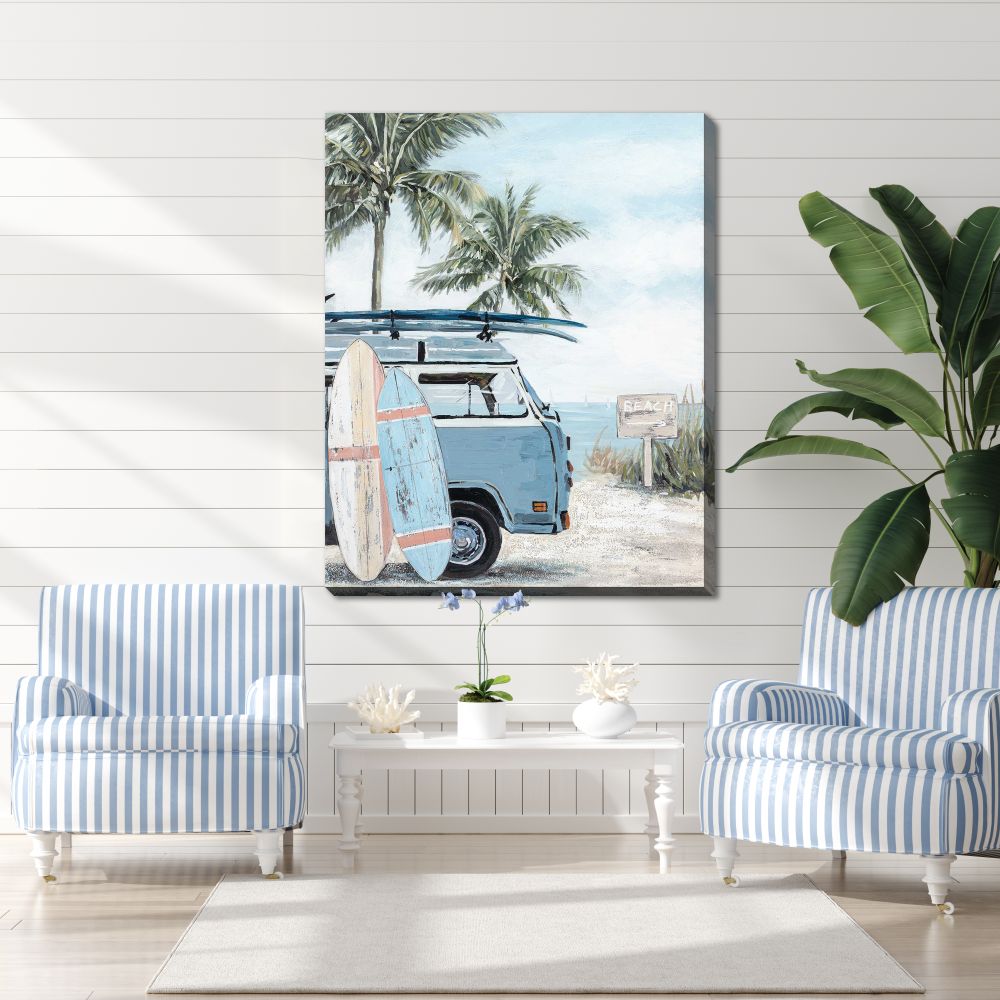 Van Life Oil Painting 32" x 40"