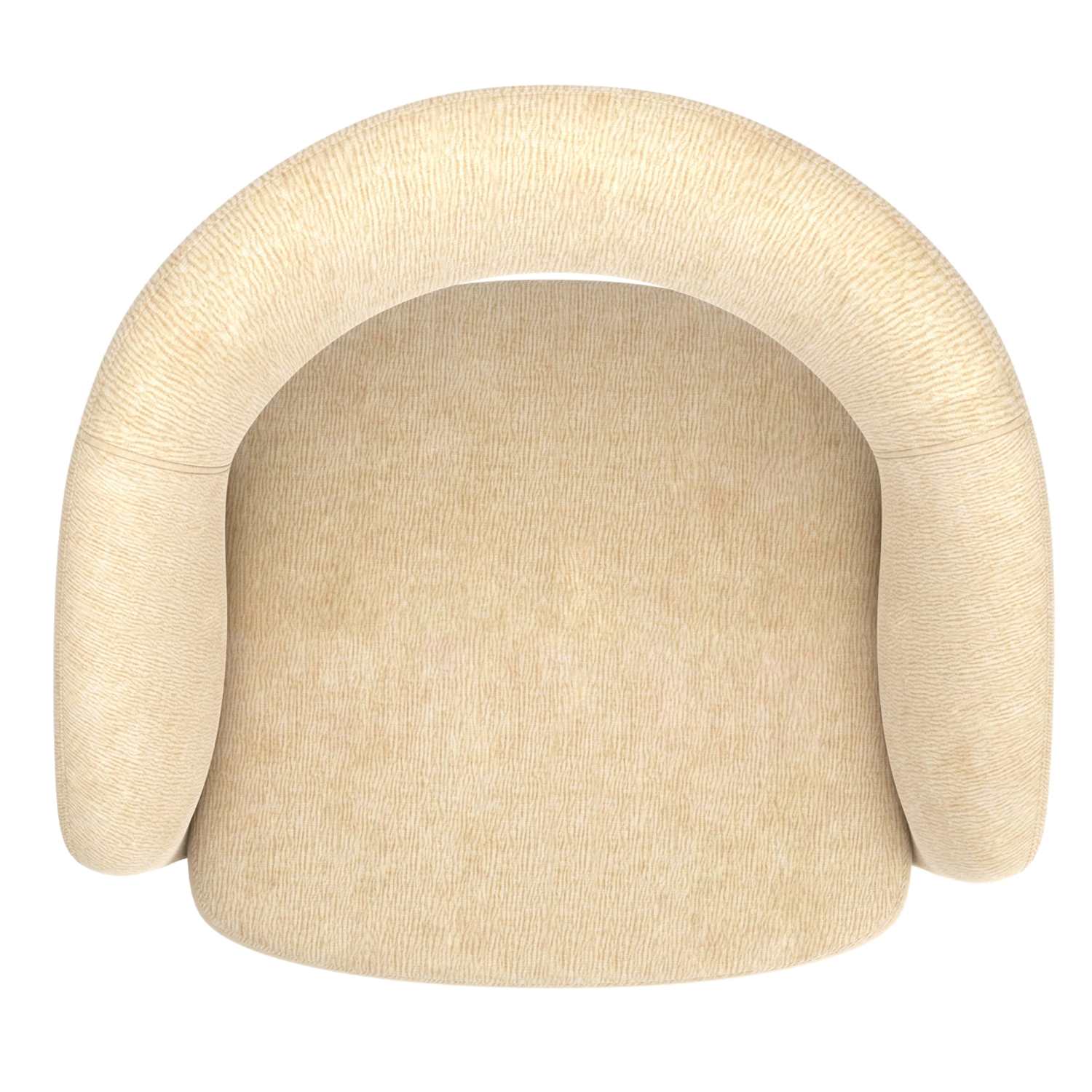 Santo Beige Chenille Fabric Accent Chair 403-992BG