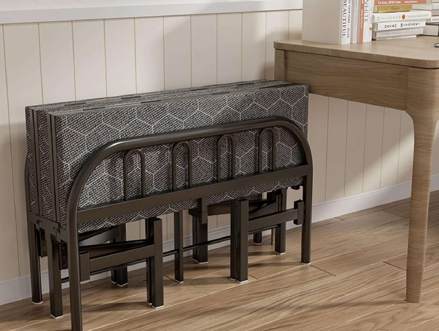 Black Folding Bed
