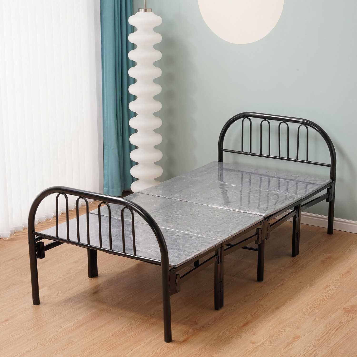 Single Black Folding Bed 394 | Bed Sale