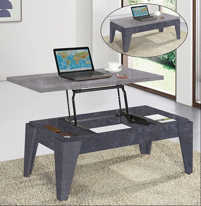 Wooden Grey Coffee Table T 5135