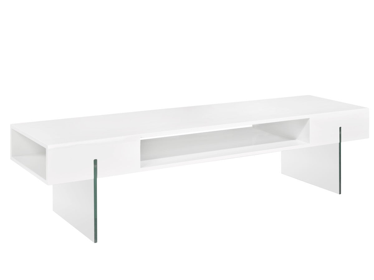 White Glossy TV Stand 3013-59