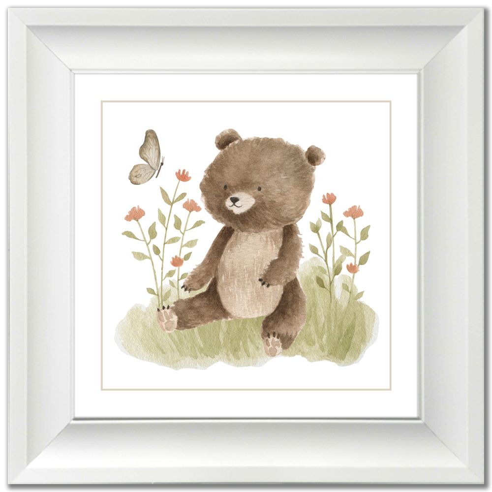 Cute Bear / Fox 2 PC canvas art