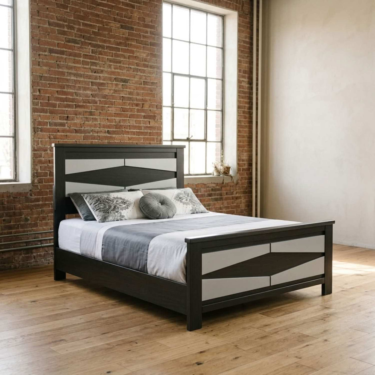 Canadian Made Bed with Panel Headboard 6600