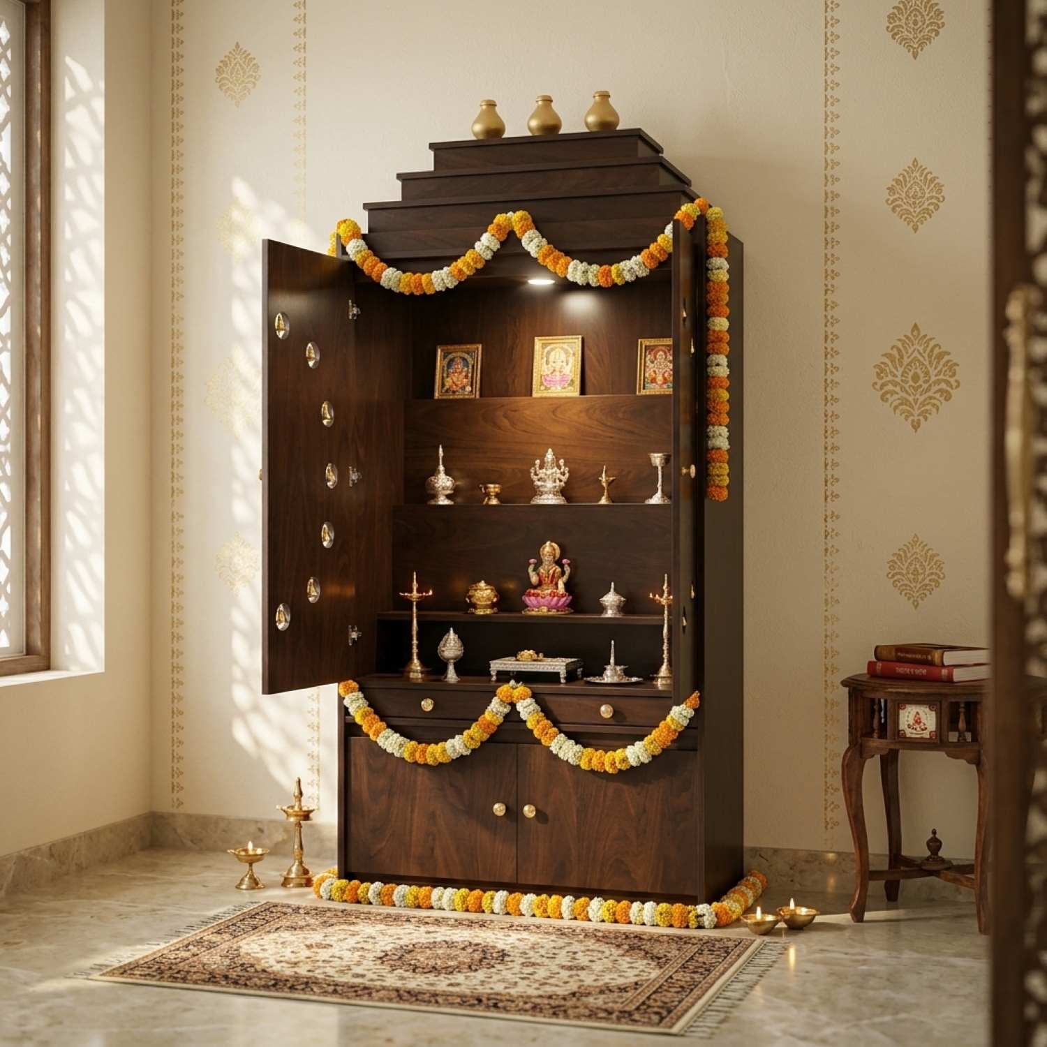 Veena Canadian Made Pooja Unit