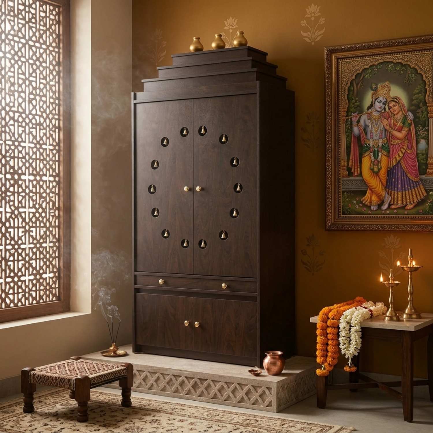 Veena Canadian Made Pooja Unit