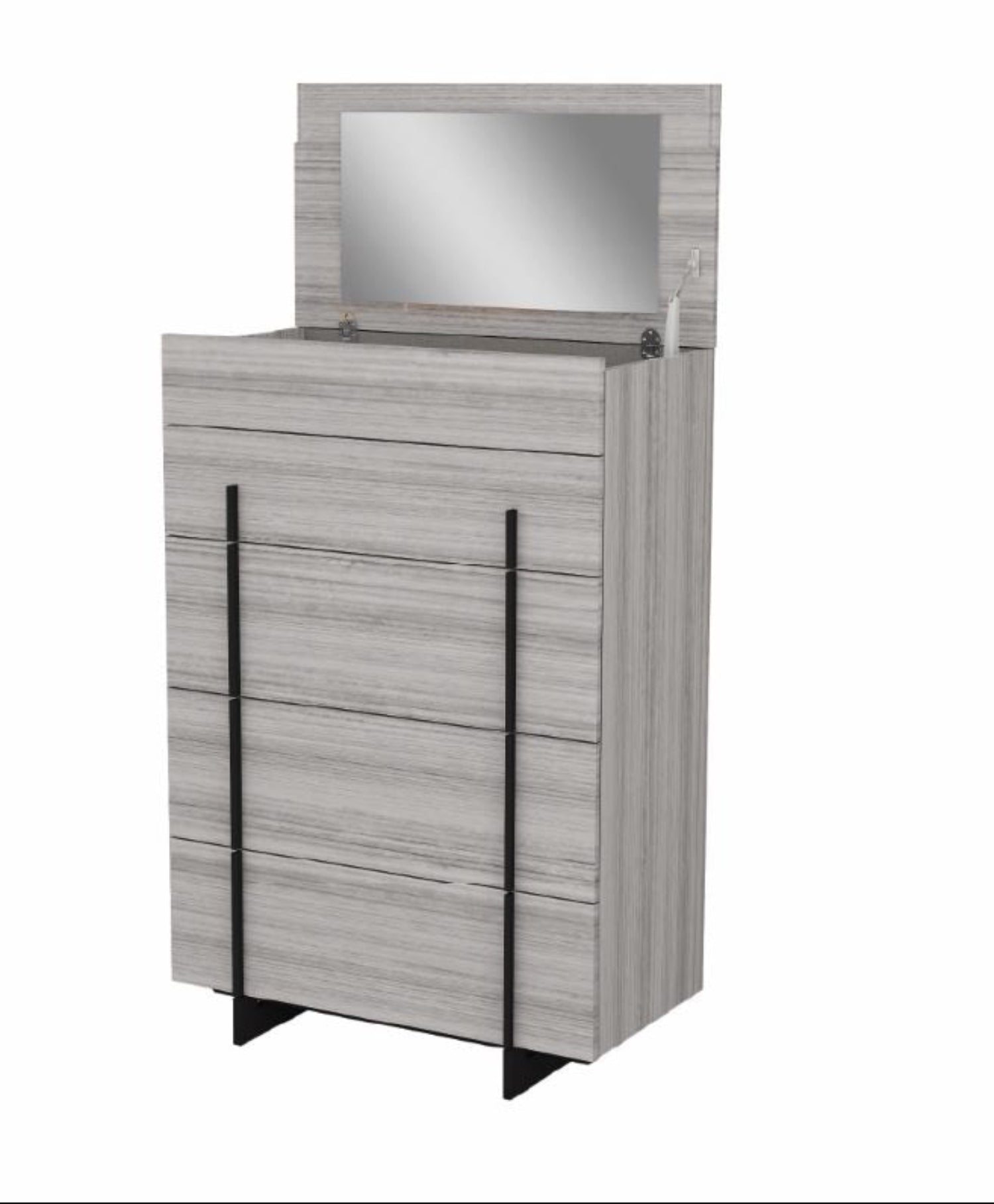 Venice Grey Chest With Soft Closing Drawers 1921
