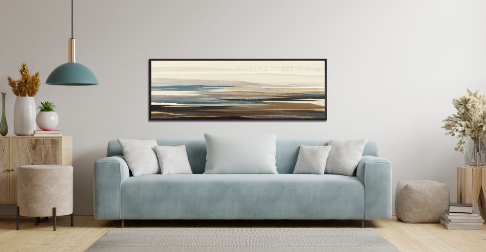 Get the Drift Canvas Art 20" x 60"