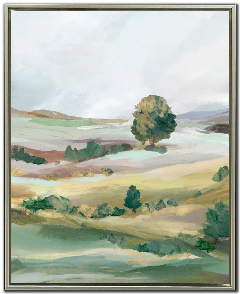 Green Pastures 2 PC Floating Frame