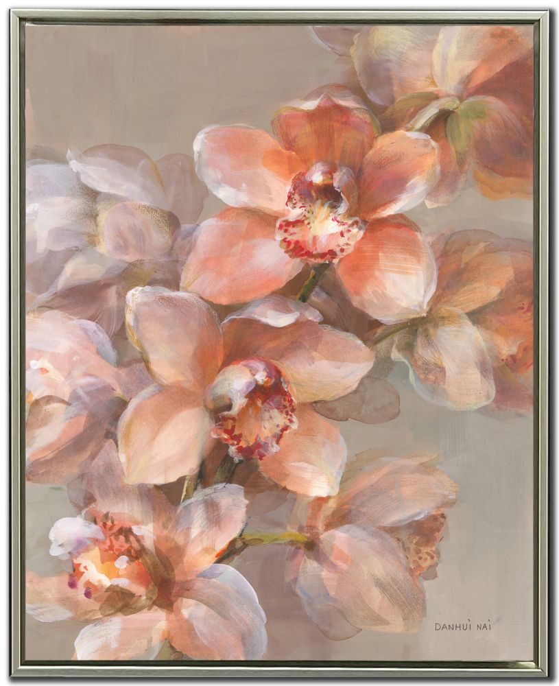 Delicate Orchid 2 PC Floating Frame