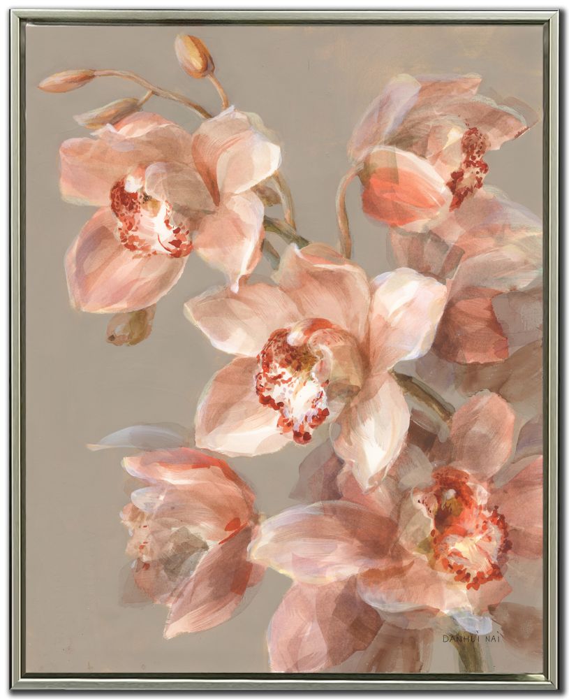 Delicate Orchid 2 PC Floating Frame