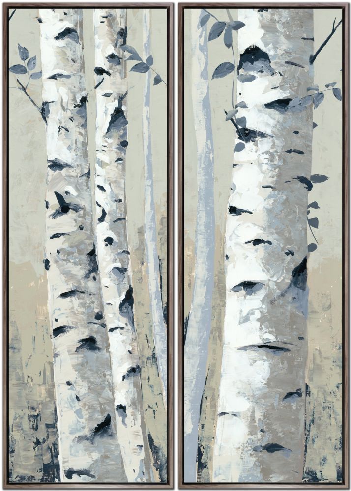 Aspen Birch Set 2PC Floating Frame