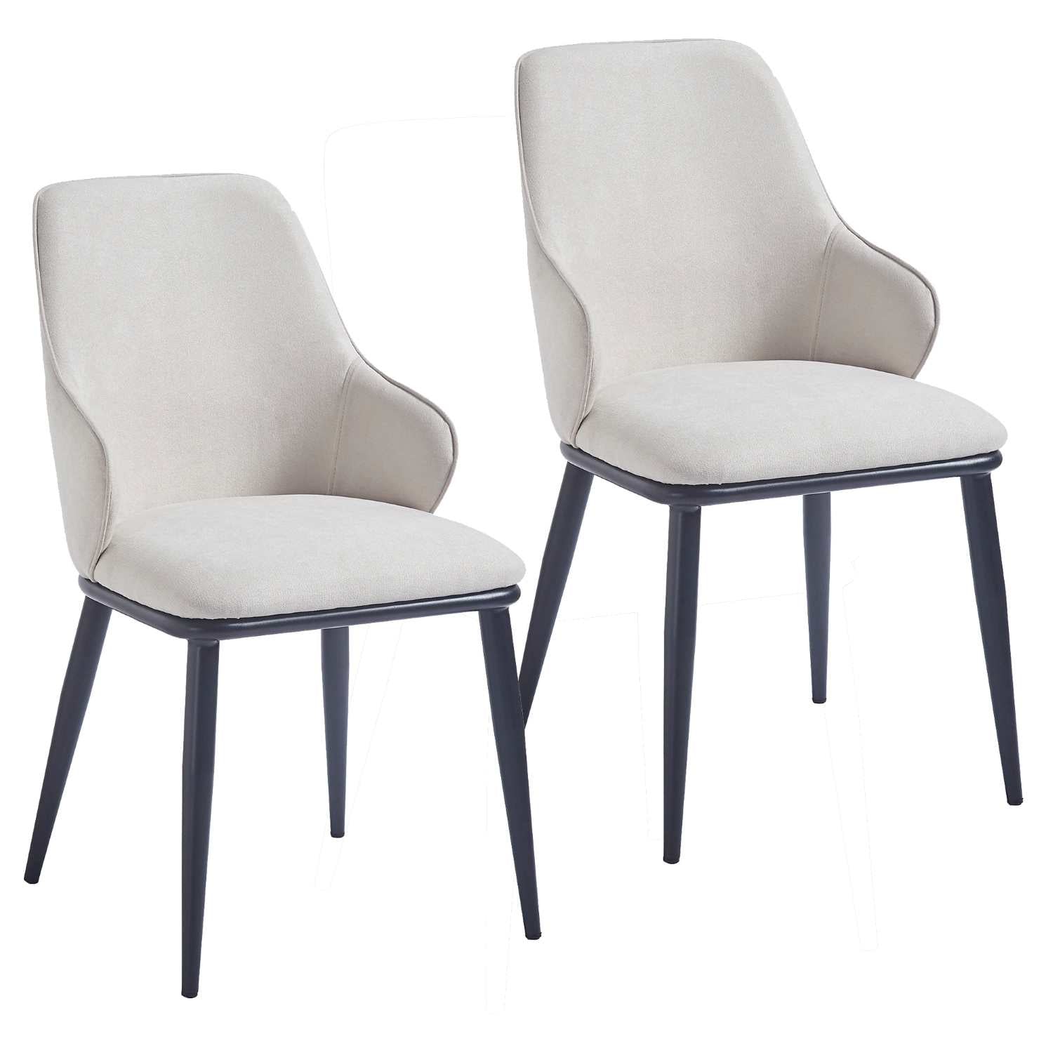 Zilo / Kash 5pc Dining Set in Faux Marble 207-671SBK_084BEG