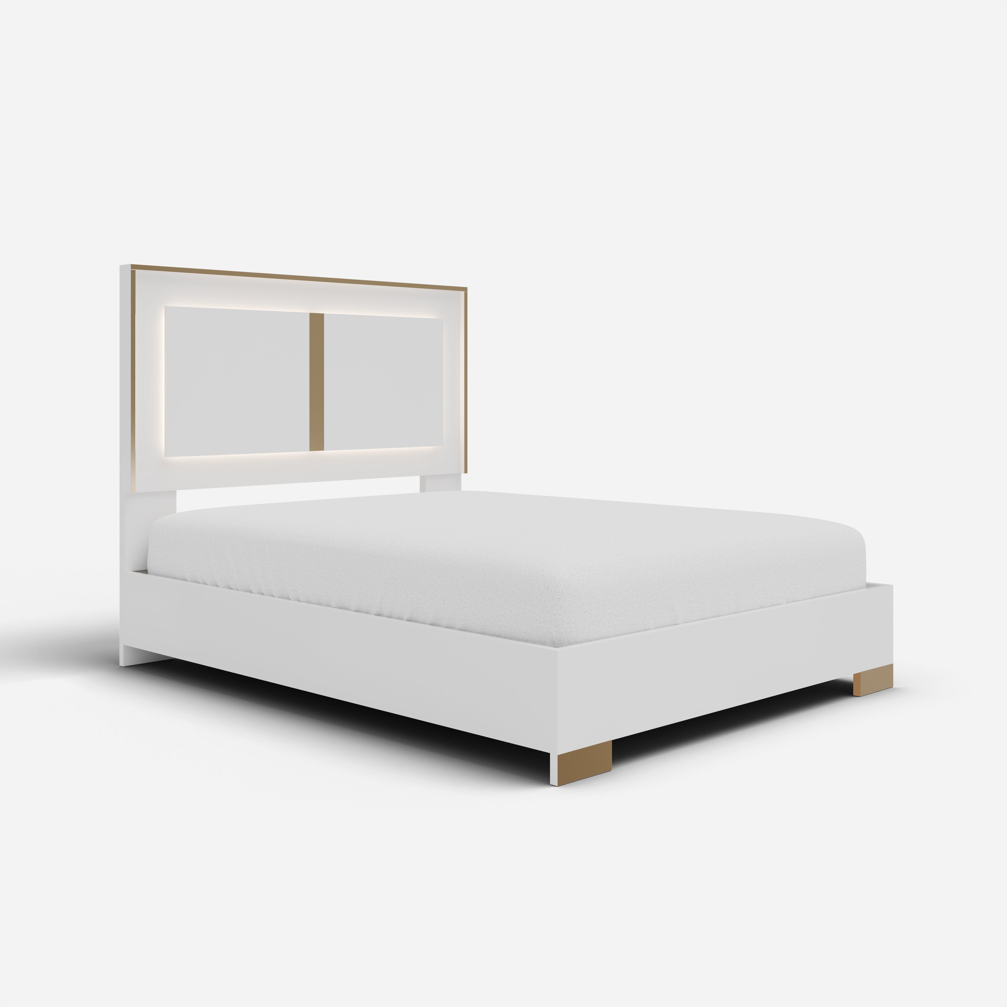 Nora Canadian Made Italian Style Lacquer Bed