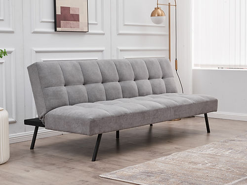 Light Grey Fabric Sofa Bed  IF-8080