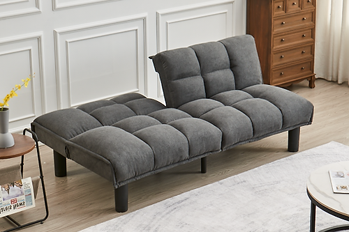 Grey Fabric Sofa Bed  IF-8060