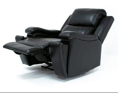 Black Power Recliner Chair with 2 cup holders and USB IF-8032