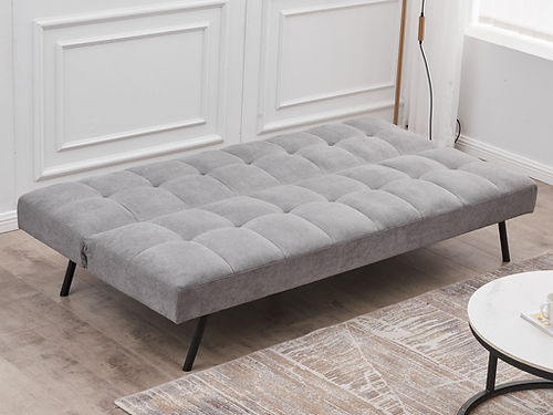 Light Grey Fabric Sofa Bed  IF-8080