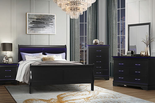 Isabella Charlie Black Bedroom Collection