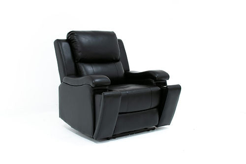 Black Power Recliner Chair with 2 cup holders and USB IF-8032