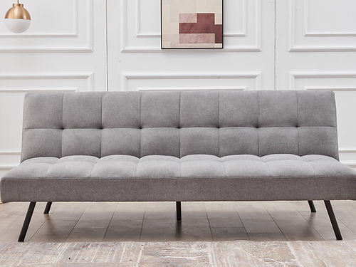 Light Grey Fabric Sofa Bed  IF-8080