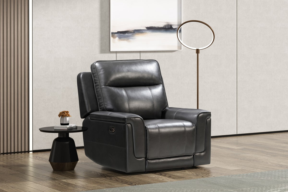 ( Discontinued ) Dallas Dual Power Recliner Charocl Chair 760025