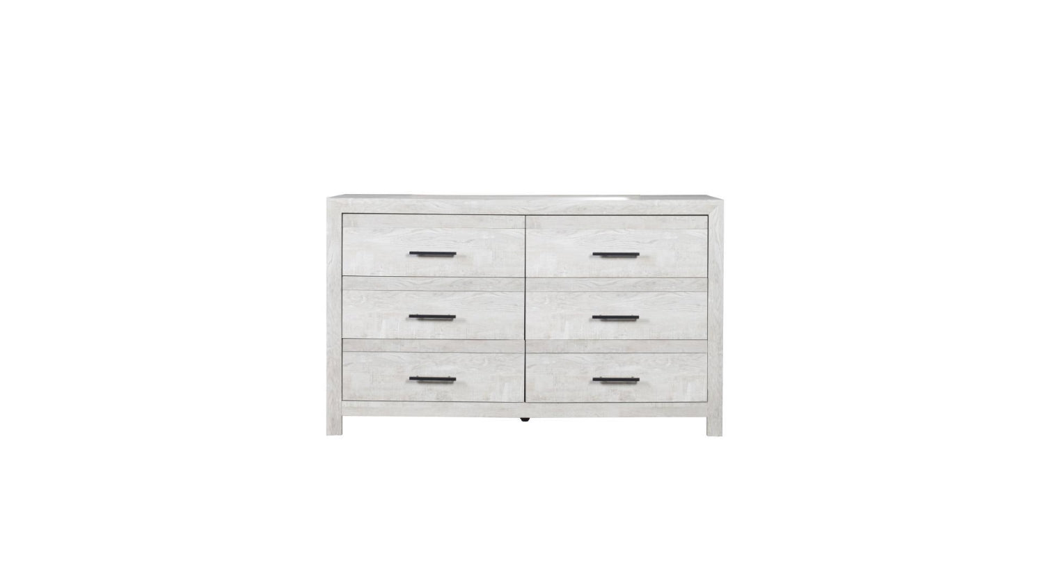 Denver Wooden Dresser & Mirror Light Grey 1571