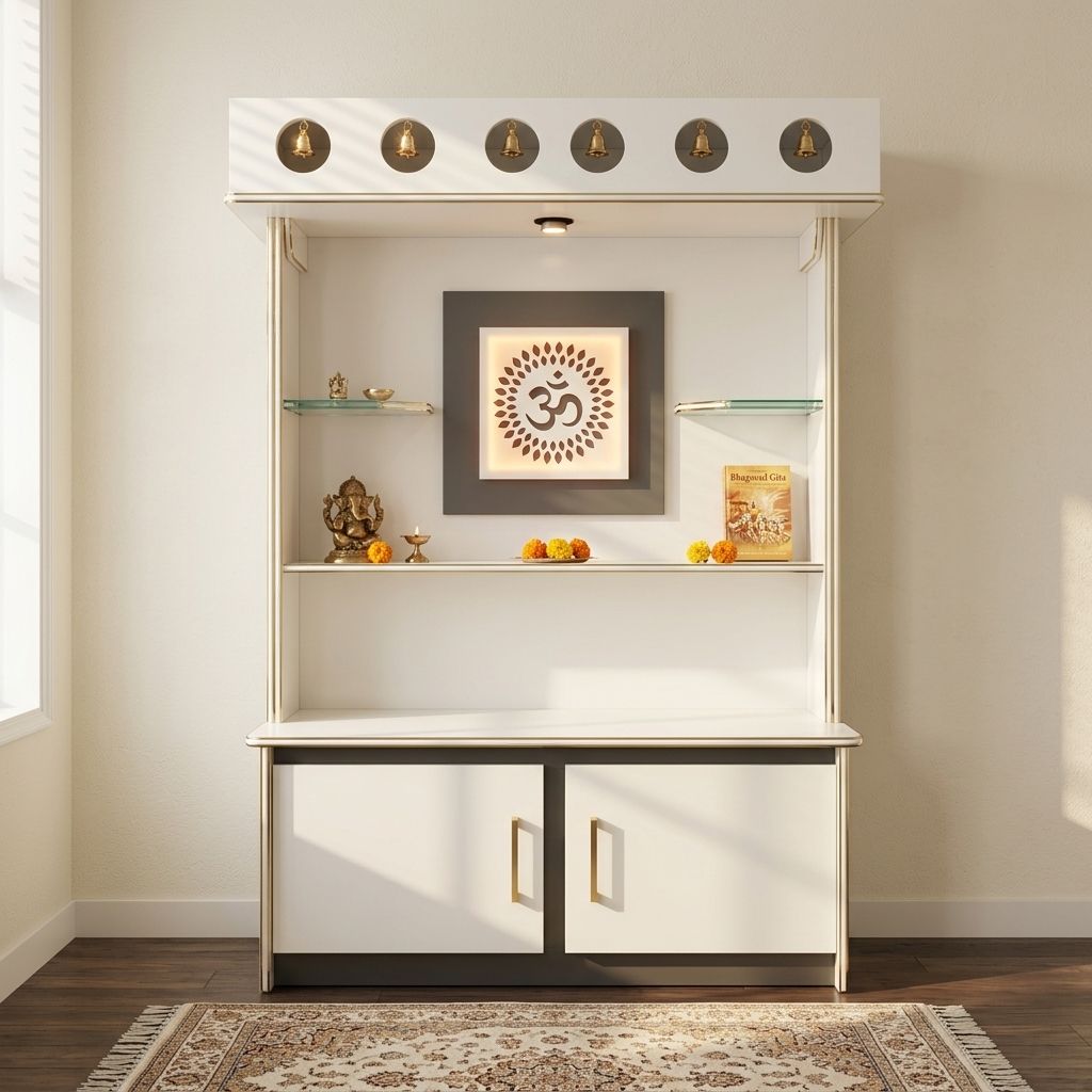 Ganapathy Pooja Cabinet