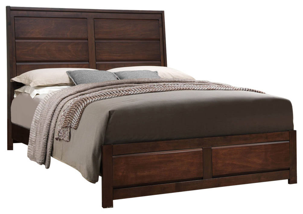 Athens Wooden Beds Dark Cherry 181