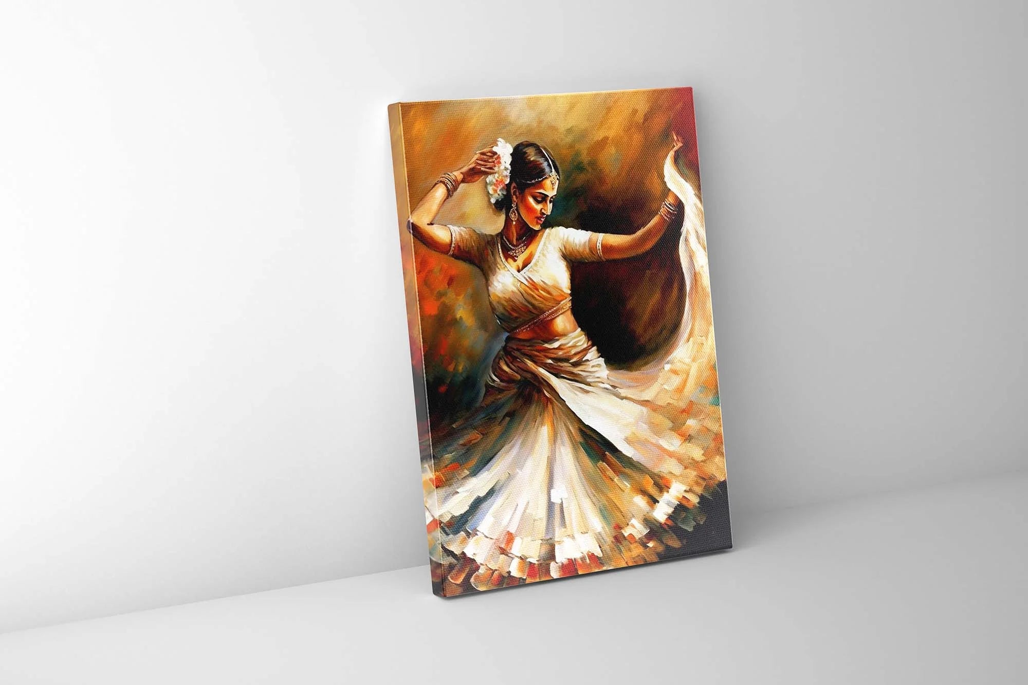 Kathik Dancer Canvas Art 36" x 48"