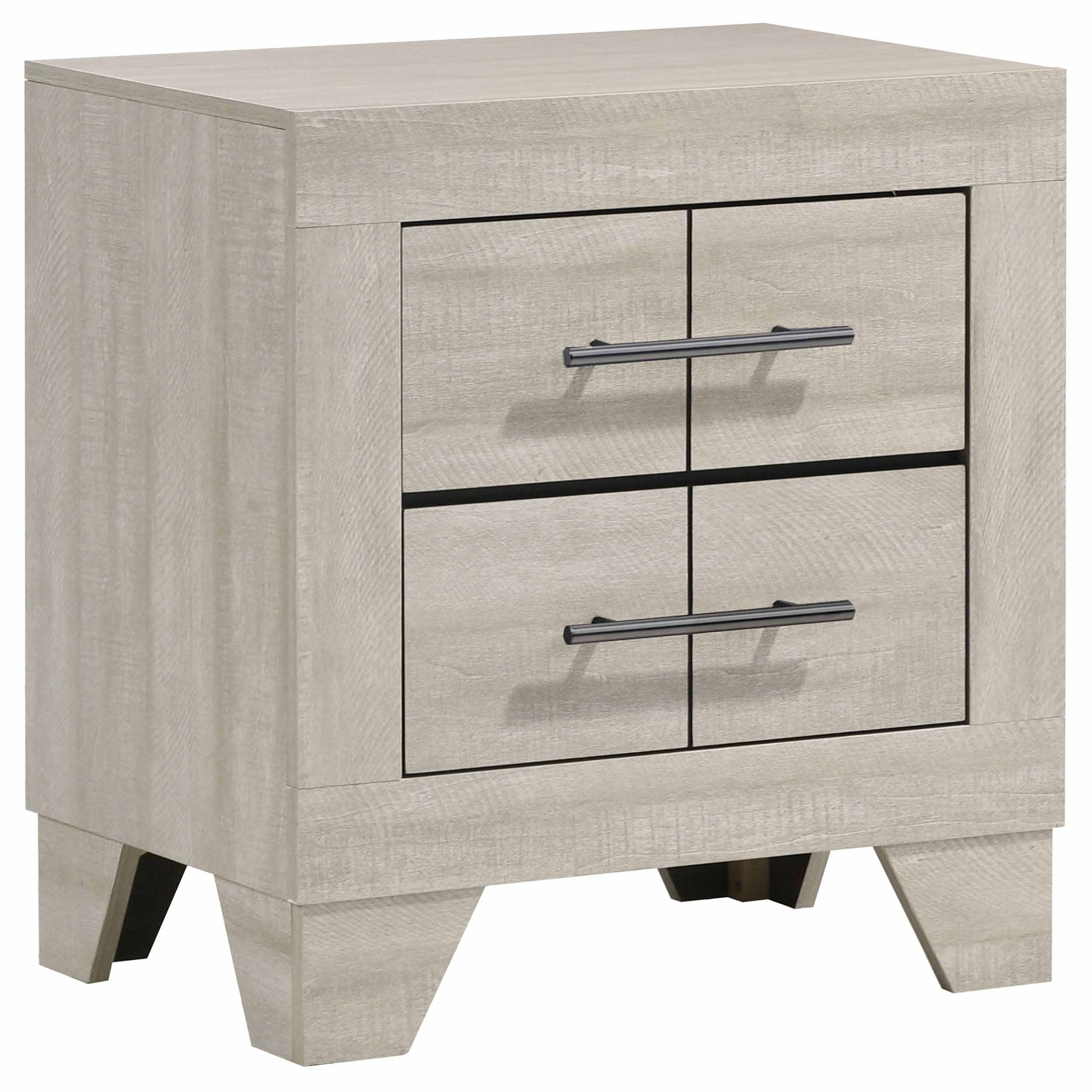 Katrina Distressed Grey Finish Night Stand