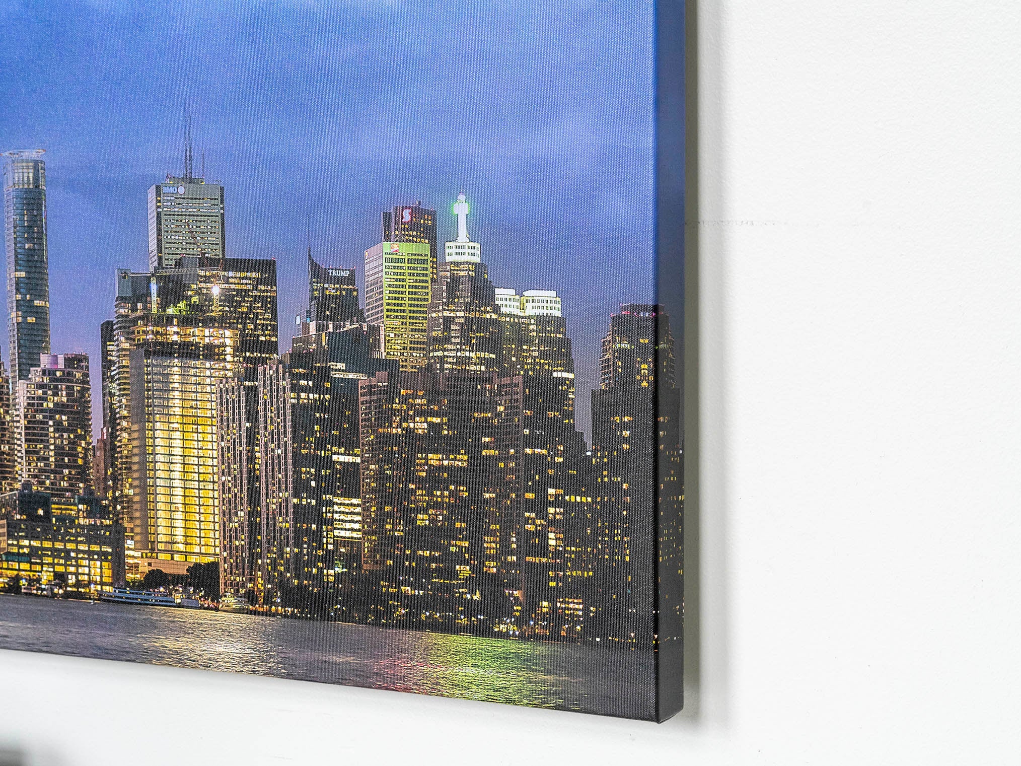Toronto Skyline Canvas Art 72" x 24"