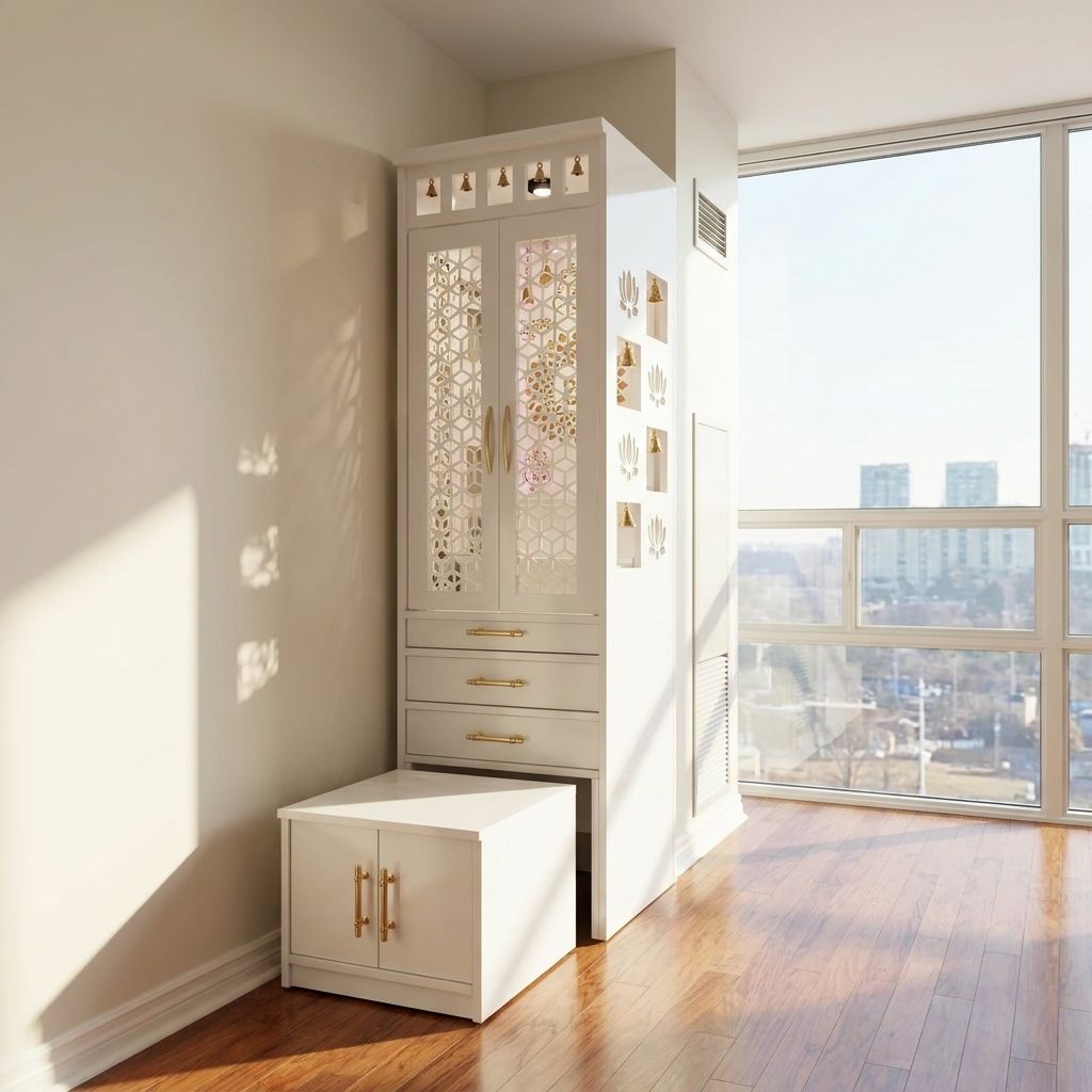 Surya Custom Pooja Cabinet