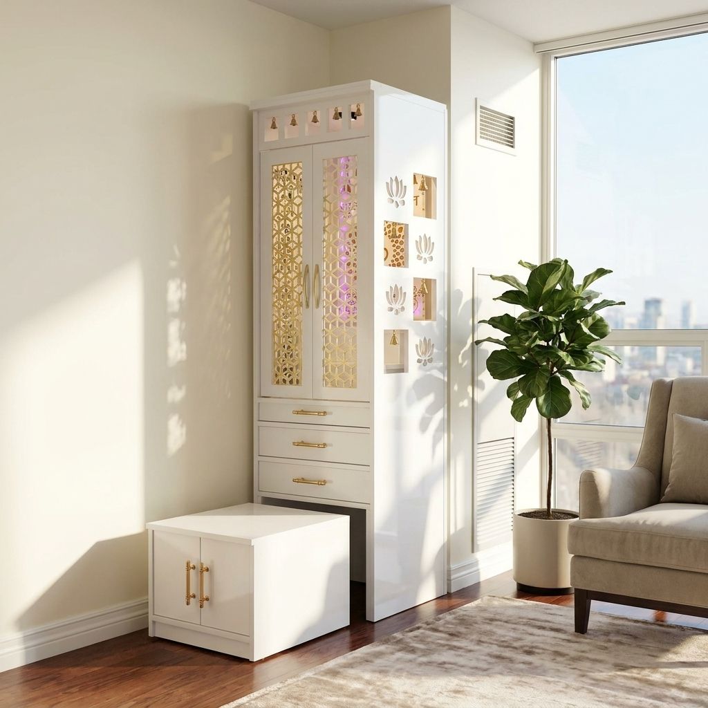 Surya Custom Pooja Cabinet