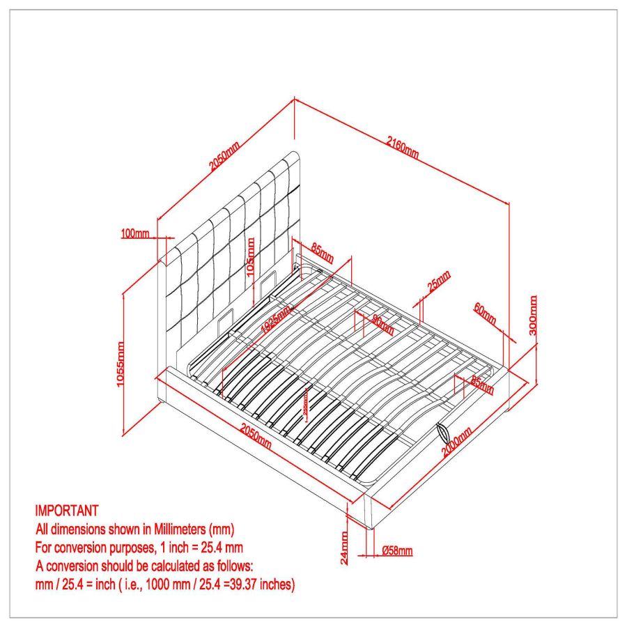 Extara 78" King Platform Storage Bed in Grey 101-277K-GY