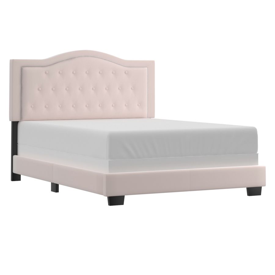 Pixie 60" Queen Bed in Blush Pink 101-296Q-BSH