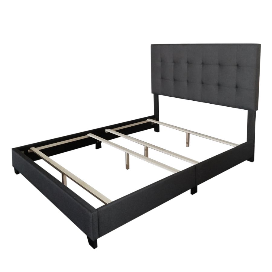 Exton 54" Double Bed in Charcoal 101-298D-CHL