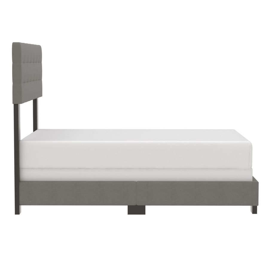 Exton 54" Double Bed in Light Grey 101-298D-LGY