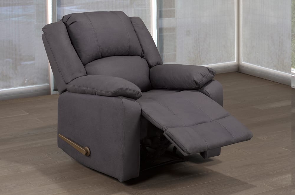 Grey Recliner Chair T-1022