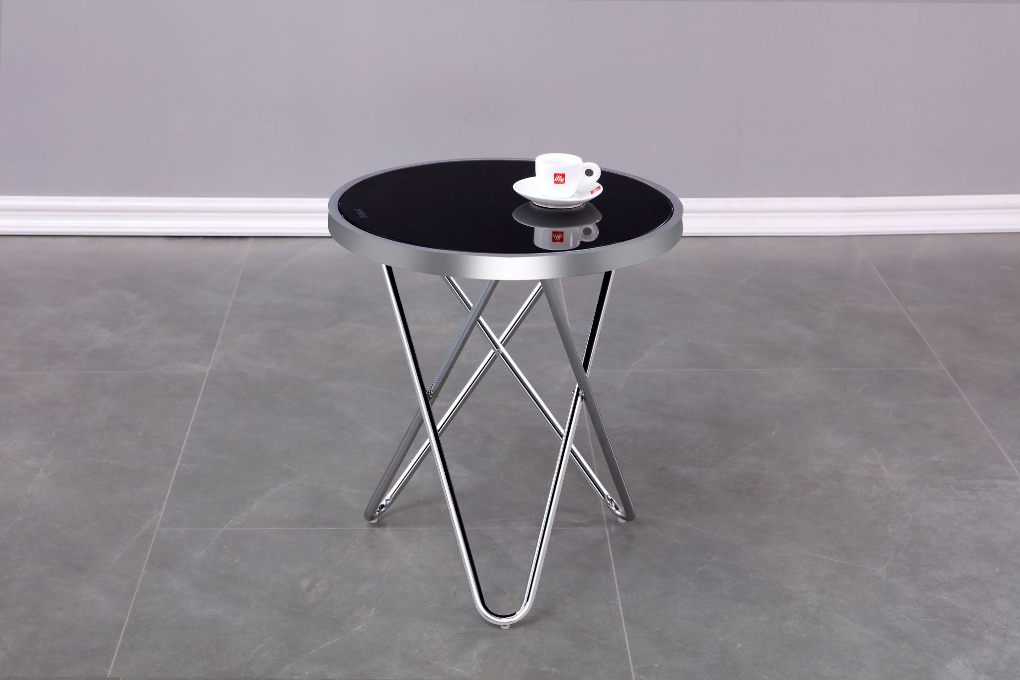 Silver Accent Table 103-CR